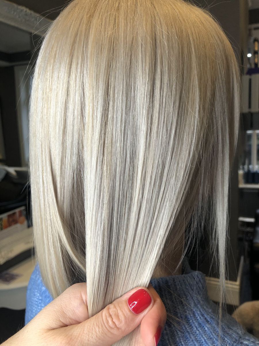 Platinum blonde by Meraki Harrogate