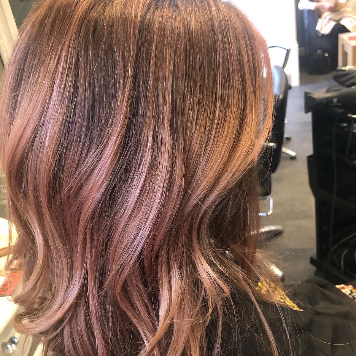 Rose gold colour by Meraki Harrogate